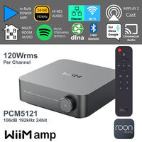 Integrated streaming amplifier 120W/chnl 4ohm (grey)